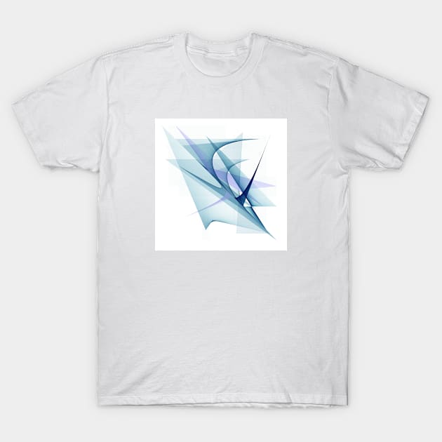 Abstract Shapes (9) T-Shirt by The Glass Pixel